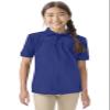 Classroom Uniforms for Boys and Girls, Short Sleeve Pique Polo CR832Y, XL, SS Royal view 2
