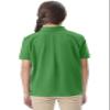 Classroom Uniforms for Boys and Girls, Short Sleeve Pique Polo CR832Y, M, SS Kelly Green view 3