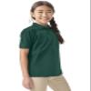 Classroom Uniforms for Boys and Girls, Short Sleeve Pique Polo CR832Y, XL, SS Hunter Green view 4