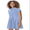 Classroom School Uniforms Little Kid Pique Polo Short Sleeve Dress 54121, 4, SS Light Blue view 2