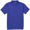 Classroom School Uniforms Unisex Polo T-Shirts with Moisture Wicking & Ribbed Collar CR860Y, XL, SS Royal view 1
