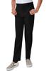 Classroom Uniform Girls Flat Front Pants with 3 Pockets & Zip Fly Front Closure CR101X, 13/14, Black view 2
