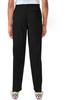 Classroom Uniform Girls Flat Front Pants with 3 Pockets & Zip Fly Front Closure CR101X, 13/14, Black view 3