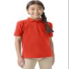Classroom Uniforms for Boys and Girls, Short Sleeve Pique Polo CR832Y, S, Orange view 1