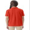 Classroom Uniforms for Boys and Girls, Short Sleeve Pique Polo CR832Y, S, Orange view 3