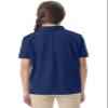 Classroom Uniforms for Boys and Girls, Short Sleeve Pique Polo CR832Y, S, SS Navy view 3