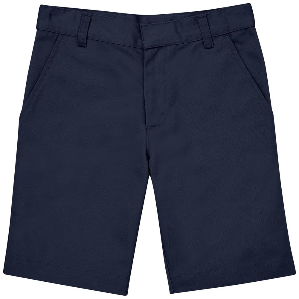 Classroom School Uniforms Big Kid Flat Front Shorts CR203Y, 10, Dark Navy