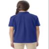 Classroom Uniforms for Boys and Girls, Short Sleeve Pique Polo CR832Y, M, SS Royal view 3