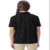Classroom Uniforms for Boys and Girls, Short Sleeve Pique Polo CR832Y, M, SS Black view 3