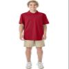 Classroom School Uniforms Unisex Polo T-Shirts with Moisture Wicking & Ribbed Collar CR860Y, XL, Red view 4
