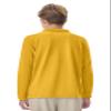 Classroom School Uniforms Big Kid Long Sleeve Pique Polo CR835Y, S, Gold view 3