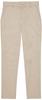 Classroom Uniform Girls Flat Front Pants with 3 Pockets & Zip Fly Front Closure CR101X, 15/16, Khaki view 1