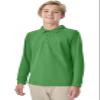 Classroom School Uniforms Big Kid Long Sleeve Pique Polo CR835Y, XL, SS Kelly Green view 2