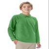 Classroom School Uniforms Big Kid Long Sleeve Pique Polo CR835Y, XL, SS Kelly Green view 4