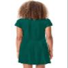 Classroom School Uniforms Little Kid Pique Polo Short Sleeve Dress 54121, 5, SS Hunter Green view 3