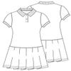 Classroom School Uniforms Little Kid Pique Polo Short Sleeve Dress 54121, 6, Red view 2