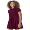 Classroom School Uniforms Little Kid Pique Polo Short Sleeve Dress 54121, 5, Burgundy view 1