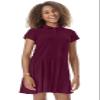 Classroom School Uniforms Little Kid Pique Polo Short Sleeve Dress 54121, 5, Burgundy view 4