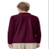 Classroom School Uniforms Big Kid Long Sleeve Pique Polo CR835Y, L, Burgundy view 3