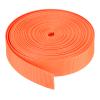 MECCANIXITY Flat Nylon Webbing Strap 1 Inch 10 Yards Neon Orange for Backpack, Luggage-rack view 1
