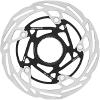 Jagwire Pro LR2 Disc Brake Rotor - 180mm, Center Lock, Silver/Black view 1