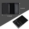 Honmein 2 Pcs Passport holdersUltra Slim passport walletPU Leather Passport Cover Case for Women and Men view 3