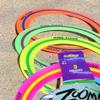 JA-RU Zooma Ring Flyer for Kids (4 Units) 11.2 Inch Orange Flying Disc Pool Toy & Beach Games. Outdoor Kids Play Equipment. Disc Golf Yard Games, Orange-1029-4s view 3