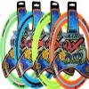 JA-RU Zooma Ring Flyer for Kids (4 Units) 11.2 Inch Orange Flying Disc Pool Toy & Beach Games. Outdoor Kids Play Equipment. Disc Golf Yard Games, Orange-1029-4s view 4