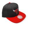Mitchell & Ness Chicago Bulls Core Basic Snapback, Black/Red view 3