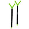 Fishin Stix 30" Extendable V-Shaped Rod Holder 2 Pack, Green view 1