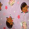 AME Sleepwear Girls Disney Doc McStuffins 4 Piece Toddler Cotton Pajamas (3T) Pink view 2