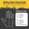 Stinger Sports Sting Squad Batting Gloves for Baseball & Softball (Adult Small, Black Out) view 3