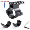 Gotical Optics 25.4/30 mm Scope Rings Picatinny Rails Adapter Red Dot Scope Mount Tactical Light Mount, Top Rail for Backup Lasers (Set of 2) view 3