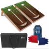 Tailgating Pros Cornhole Board Set w/Bags, Carrying Case-4'x2' Cornhole Toss-Tournament & Lightweight Options-Optional LED Lights view 1