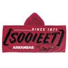 Northwest NCAA Arkansas Razorbacks Unisex-Youth Hooded Youth Beach Towel, 21" x 51", Facet view 2
