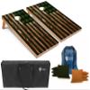 Tailgating Pros Cornhole Board Set w/Bags, Carrying Case-4'x2' Cornhole Toss-Tournament & Lightweight Options-Optional LED Lights view 1