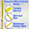 Aluminum Baseball Bat - 28-30 Inch 35 Oz - Softball, Batting Practice, Pickup Game - Metal Tball Bat 28 InchYellow view 2