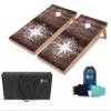 Tailgating Pros Lightweight Regulation Cornhole Boards  2x4 ft, Portable & Durable with Bright, Fun Printed Designs  Outdoor Game Set for Backyard, Tailgating & Beach view 1
