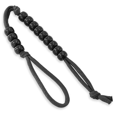 Coopers Bay Pace Count Beads/Army Ranger Beads/Distance Counter for Your Land Navigation Kit - Trail Counter Hiking Beads for Compass Land Navigation as Part of an Orienteering Kit (Charcoal Grey)