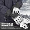 MCTi Ski Gloves,Winter Waterproof Snowboard Snow 3M Thinsulate Warm Touchscreen Cold Weather Women Gloves Wrist Leashes view 3