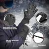 MCTi Ski Gloves,Winter Waterproof Snowboard Snow 3M Thinsulate Warm Touchscreen Cold Weather Women Gloves Wrist Leashes view 4