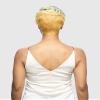 VANESSA Party Lace Deeply J-Curved Short Length Wavy Style Heat Wave Synthetic Fashion Wig - DJ GAVIN (C1600) view 3