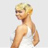 VANESSA Party Lace Deeply J-Curved Short Length Wavy Style Heat Wave Synthetic Fashion Wig - DJ GAVIN (C1600) view 4