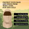 BaHoki Essentials Balaclava Ski Mask - Breathable Thermal Face Cover for Cold Weather - Wind-Resistant Head Gear for Work, Hunting, Snowboarding (Khaki) view 4