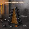AKYEN A-Frame Dumbbell Rack Stand Only, Weight Rack for Dumbbells Compact Home Gym Space Saver (480LBS Weight Capacity, 2025 New Version) view 2