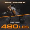 AKYEN A-Frame Dumbbell Rack Stand Only, Weight Rack for Dumbbells Compact Home Gym Space Saver (480LBS Weight Capacity, 2025 New Version) view 3