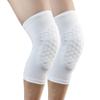 ESGTON Knee Pads EVA Padded Crashproof Leg Sleeve Compression Knee Braces (1 Pair) Youth & Adult - Basketball Football Volleyball (White, XX-Large) view 1