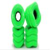 Shark Wheel 60 mm 78a, Skateboard Cruising Wheels, California Roll, Green Gecko, Set of 4 Wheels view 1