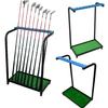 Nisorpa Golf Club Rack Golf Club Organizer 9 Clubs Golf Putter Stand Holder -Indoor Display Rack Metal Golf Club Display Rack for Storage Sports Outdoors Wall Garage view 1