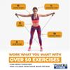 (50+ Cards) Resistance Band Fundamentals Flashcards Pain-Free Fitness, 3x5 in, Workout Cards for Pre-Set Warm Ups, Strength Exercises, Portable-Equipment Tear-Resistant, Bend Resistant Flashcards view 4